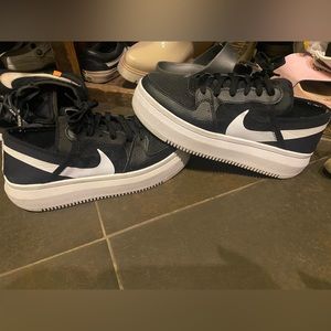 Black Nike sneakers